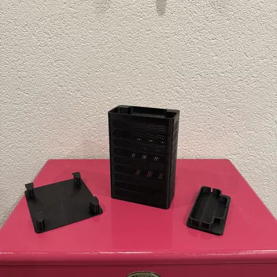 Trockenbox/Drybox – Hộp hút ẩm Silicagel gắn nam châm