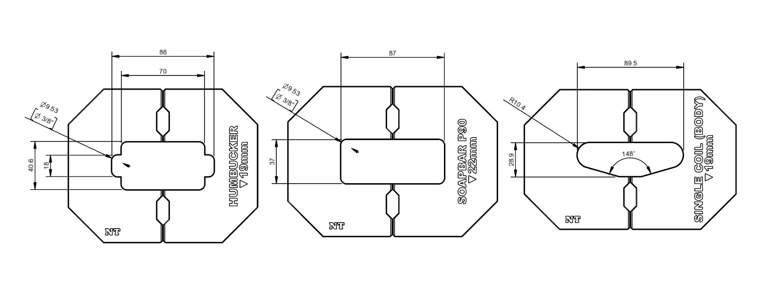 Template Phay Hốc Pickup (Pickup Routing Templates) - Image 2