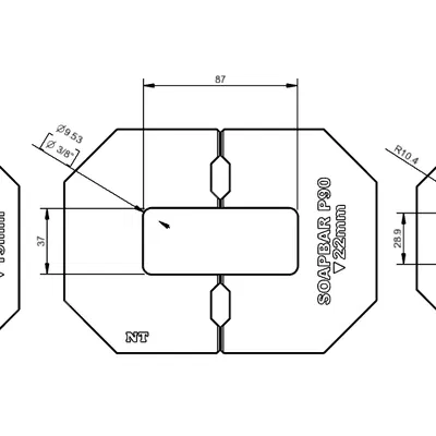 Template Phay Hốc Pickup (Pickup Routing Templates)