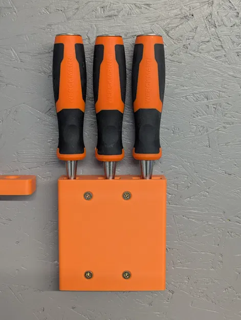 Giá treo tường cho bộ đục Werckmann 3 món - Image 1