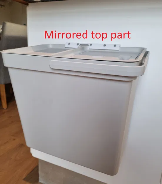 Ngàm treo tường IKEA HALLBAR 22L (wall mount) 2 mảnh - Image 5