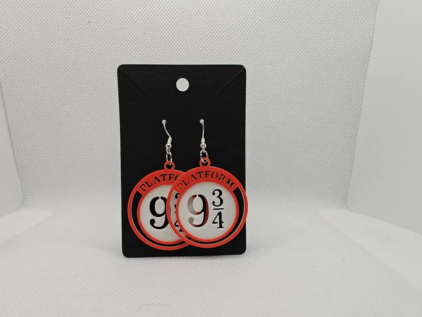 Bông Tai Trang Trí Giáng Sinh Harry Potter 9 3/4 - Image 1