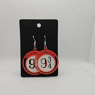 Bông Tai Trang Trí Giáng Sinh Harry Potter 9 3/4