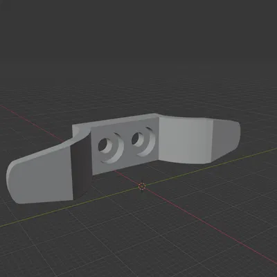 Giá kẹp buộc dây rèm cuốn (Blind Cord Tie Back Bracket)