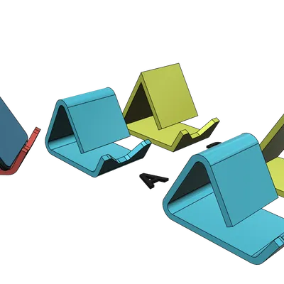 Giá Đỡ Điện Thoại Đa Năng Dễ In Không Cần Support