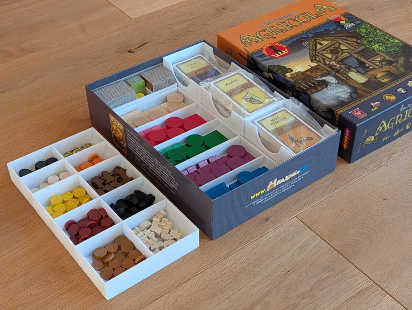 Bộ Insert Organizer cho Agricola (Agricola Insert Organizer) - Image 1