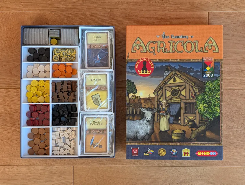 Bộ Insert Organizer cho Agricola (Agricola Insert Organizer) - Image 2