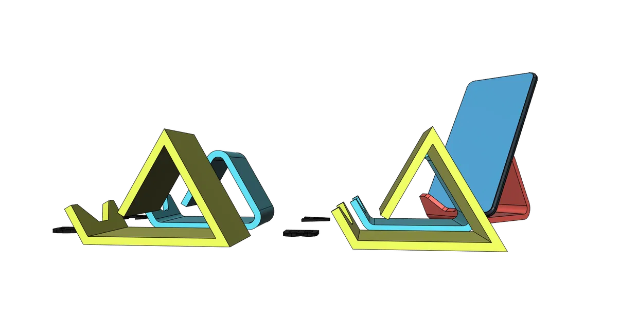 Giá Đỡ Điện Thoại Đa Năng Dễ In Không Cần Support - Image 11