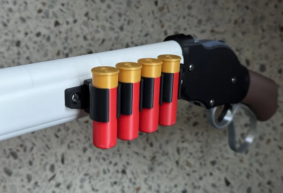 DeSteiner 1887: Giá giữ vỏ đạn (shell holder) gắn picatinny cho shotgun - Image 1