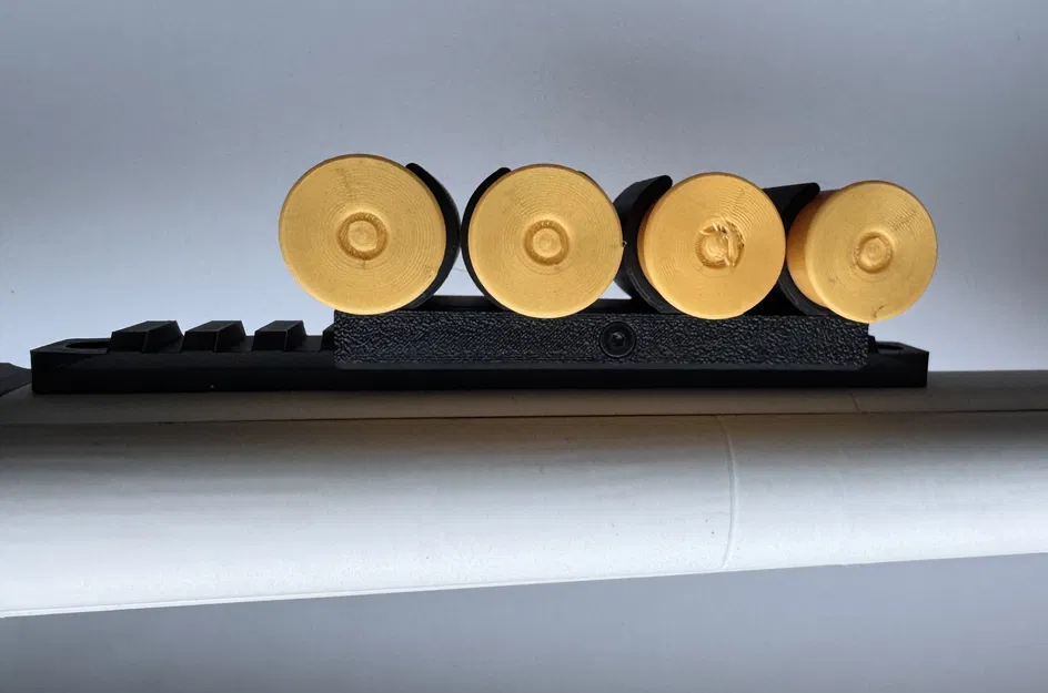 DeSteiner 1887: Giá giữ vỏ đạn (shell holder) gắn picatinny cho shotgun - Image 5