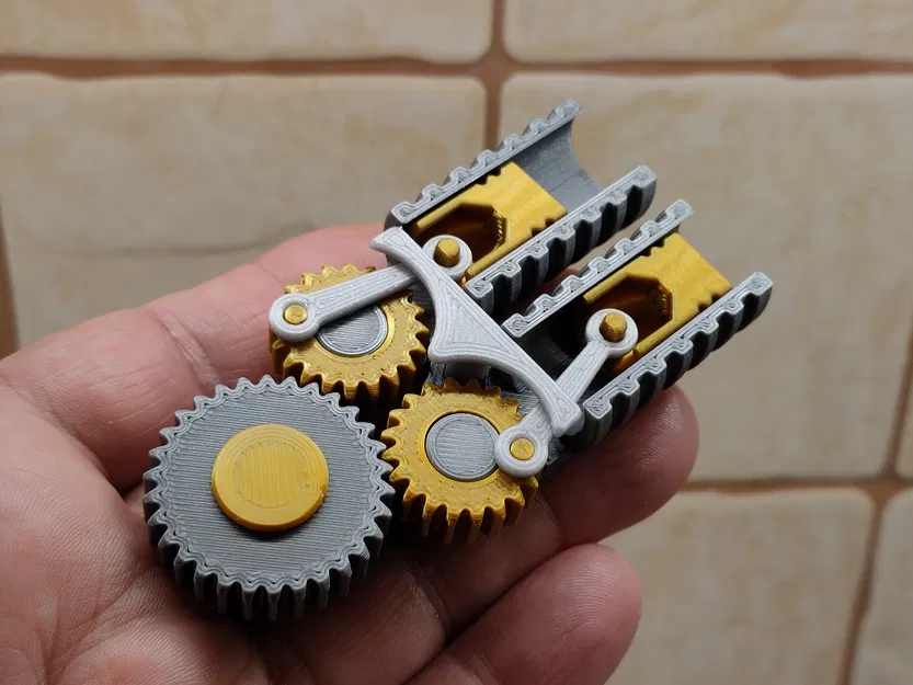 Engine fidget – phiên bản 2 xy-lanh 2 piston - Image 5