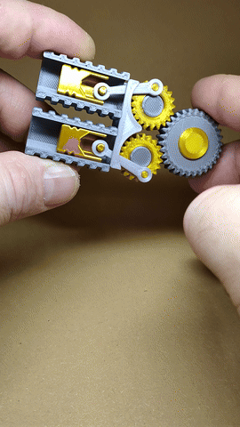 Engine fidget – phiên bản 2 xy-lanh 2 piston - Image 6