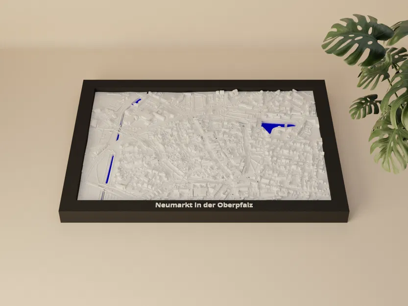 Neumarkt in der Oberpfalz, Đức - Mô hình thu nhỏ 3D - Image 1