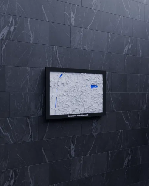 Neumarkt in der Oberpfalz, Đức - Mô hình thu nhỏ 3D - Image 4