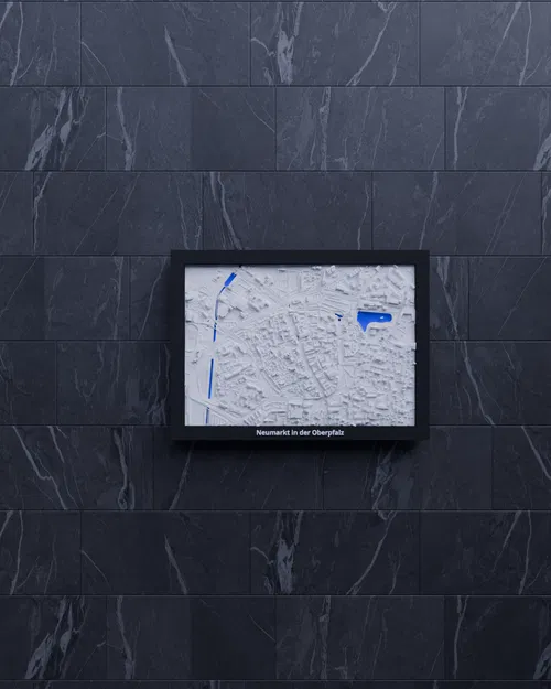 Neumarkt in der Oberpfalz, Đức - Mô hình thu nhỏ 3D - Image 5