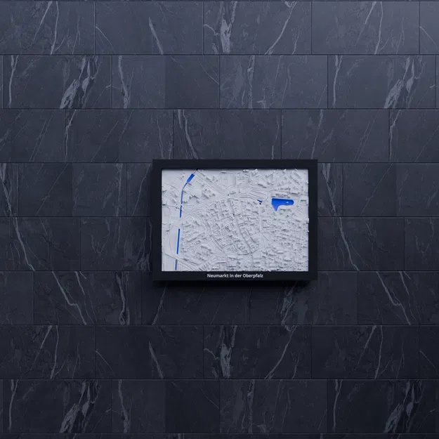 Neumarkt in der Oberpfalz, Đức - Mô hình thu nhỏ 3D - Image 7