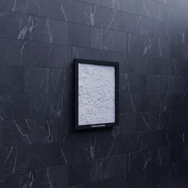 Châtenay-Malabry, Pháp - Mô hình thu nhỏ 3D - Image 6