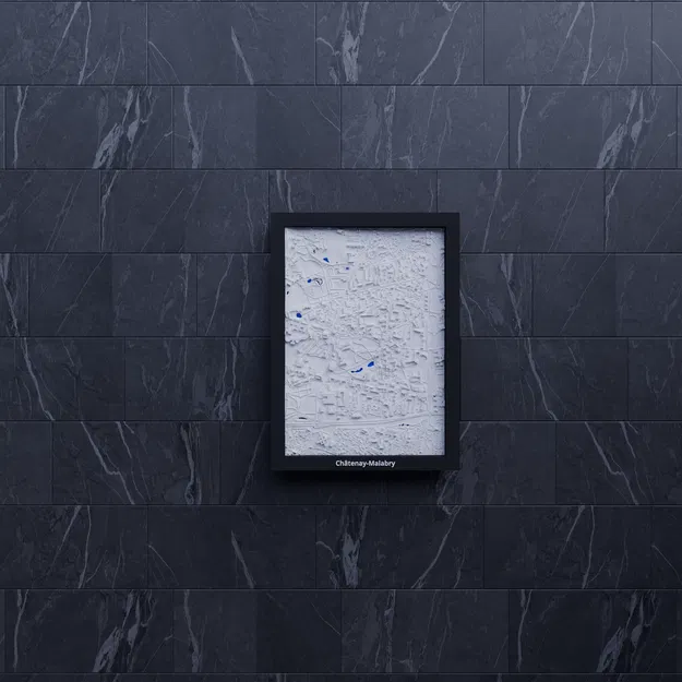 Châtenay-Malabry, Pháp - Mô hình thu nhỏ 3D - Image 7