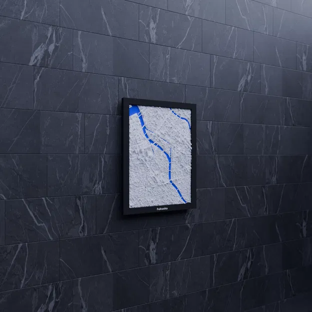 Fukuoka, Nhật Bản - Mô hình thu nhỏ 3D - Image 6