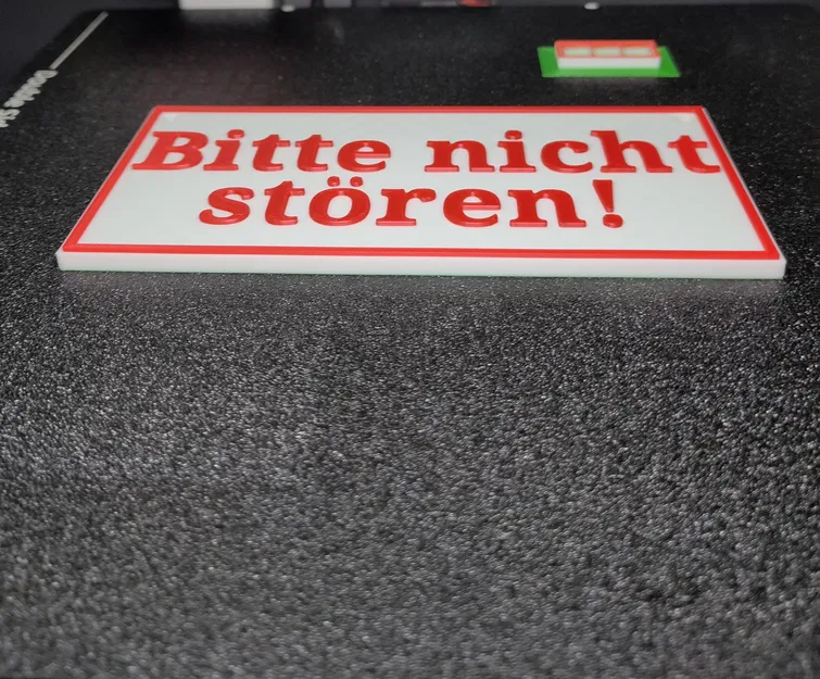 Bảng “Vui lòng không làm phiền” – mặt sau màu xanh - Image 3