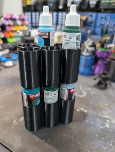 Khay đựng sơn xếp chồng cho buổi làm việc - Image 1