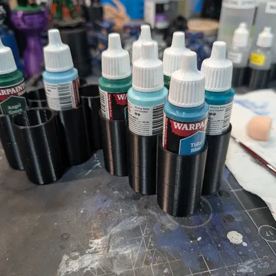 Khay đựng sơn xếp chồng cho buổi làm việc