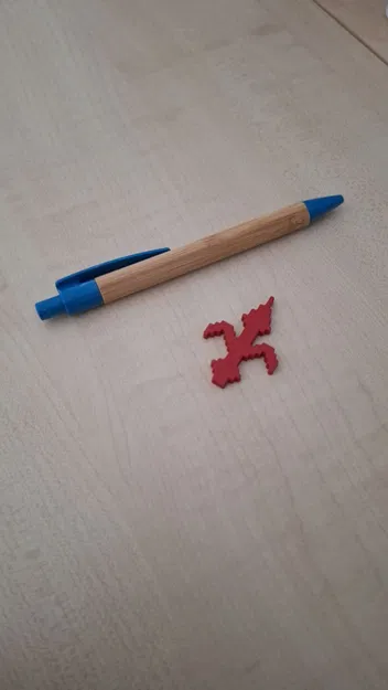 Pixel Alabarda (Halberd pixel 3D kiểu Trieste) - Image 2