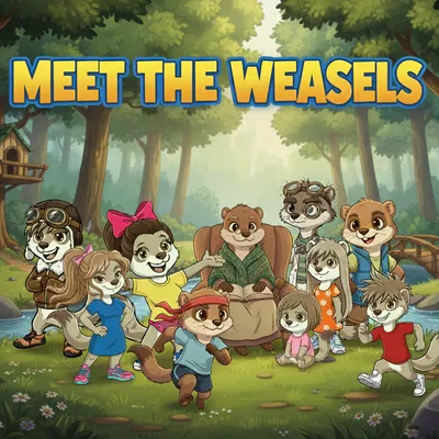 Meet The Weasels – Nhân vật chồn hoạt hình