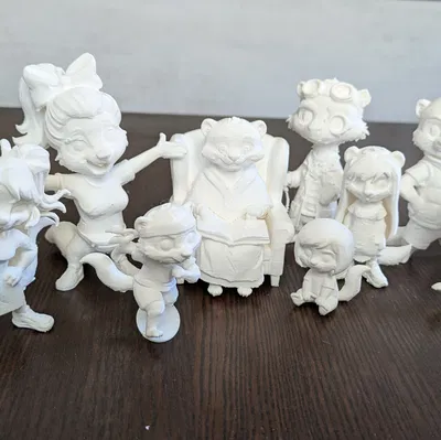 Meet The Weasels – Nhân vật chồn hoạt hình