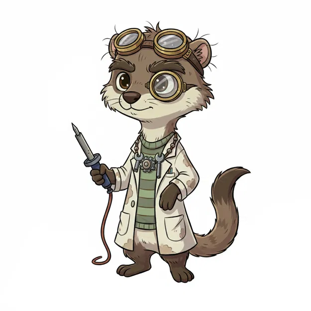 Meet The Weasels – Nhân vật chồn hoạt hình - Image 12