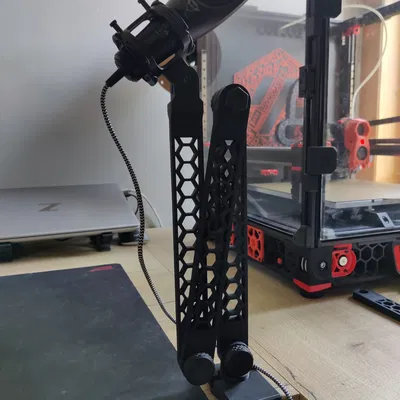 Tay Đỡ Micro Điều Chỉnh (3D Printable) - Adjustable Microphone Arm