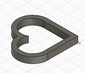 Móc Khóa Trái Tim Đơn Giản - Image 2