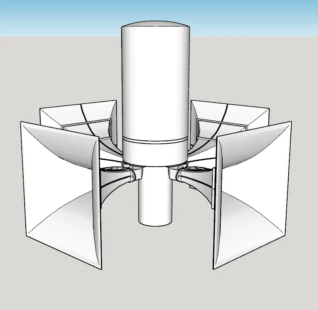 HLS 273 High Power Siren (OLD) - Mẫu nửa tỉ lệ - Image 1