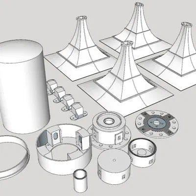 HLS 273 High Power Siren (OLD) - Mẫu nửa tỉ lệ