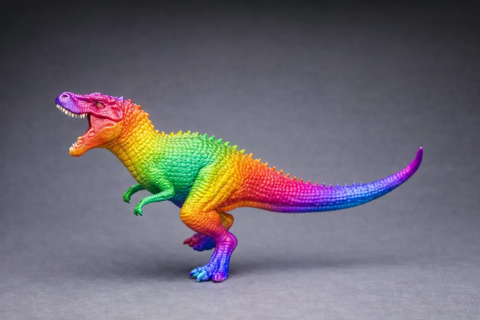 T-rex cầu vồng - Image 1