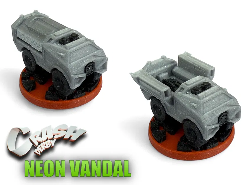 CRASH DERBY FUTURE WARS - NEON VANDAL - Image 2