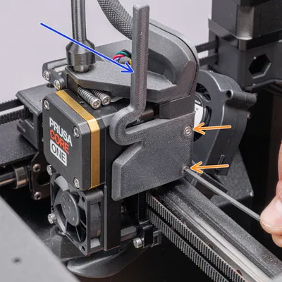 Gcode test mở/đóng vent cho Prusa Core One+