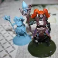 DND Nữ Pháp Sư (Wizard) Miniature Support-free cho in FDM - Thumbnail 2