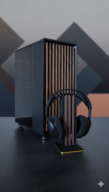 Giá treo tai nghe (lấy cảm hứng từ Fractal North) - Image 2