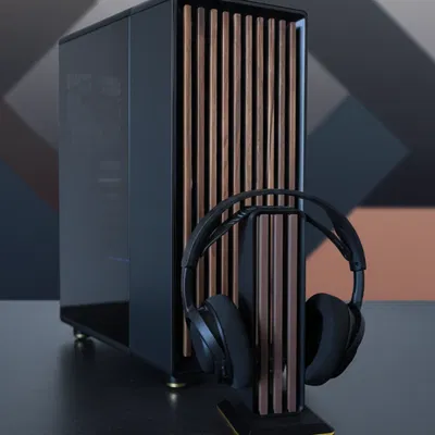 Giá treo tai nghe (lấy cảm hứng từ Fractal North)