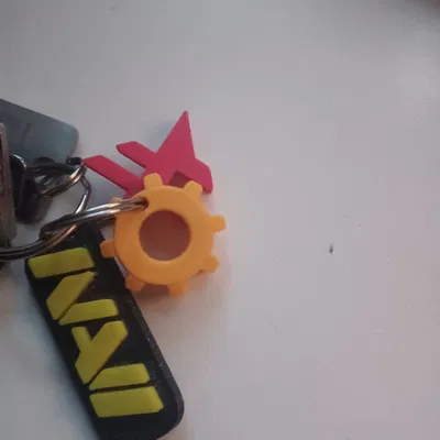 Móc khóa logo Factorio