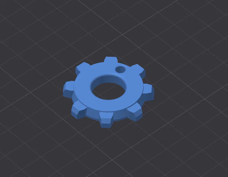 Móc khóa logo Factorio - Image 4