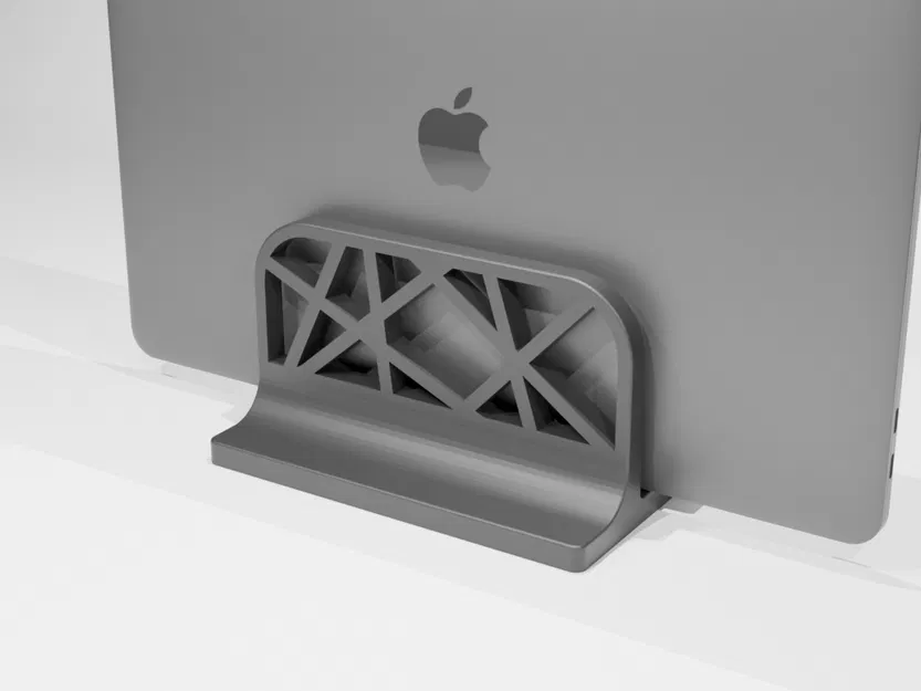 Kệ dựng laptop/máy tính bảng dọc tối giản - Image 1