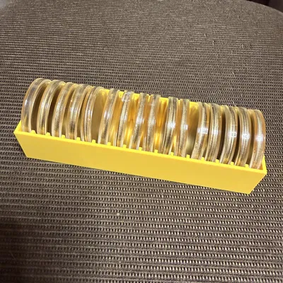 Khay tổ chức coin & capsule 40 mm trống (16 coin)