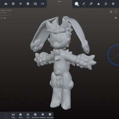 Mô hình figure Lopunny cách điệu