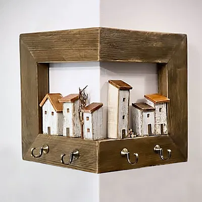 Móc treo chìa khóa gắn tường Key Keeper “Old Town”