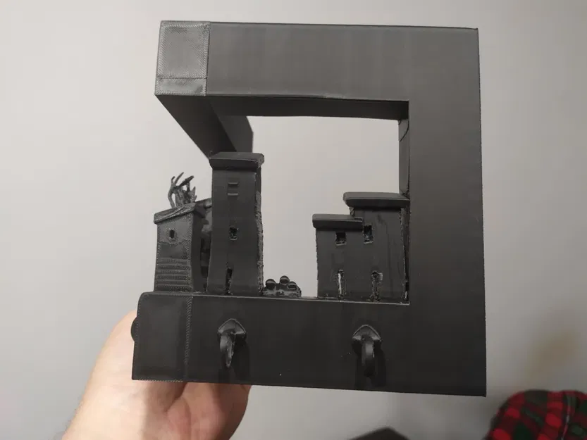 Móc treo chìa khóa gắn tường Key Keeper “Old Town” - Image 3