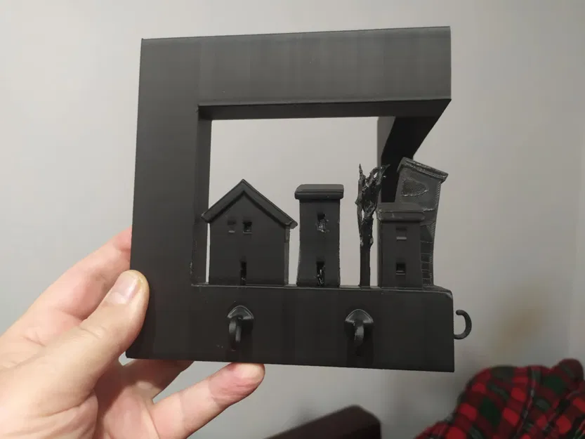 Móc treo chìa khóa gắn tường Key Keeper “Old Town” - Image 4