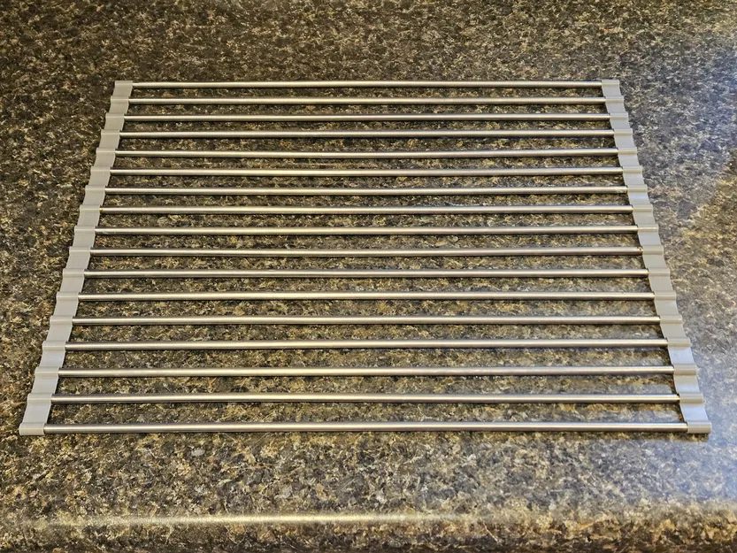 Kệ Úp Chén Cuộn Đặt Ngang Bồn Rửa - Sửa Connector TPU - Image 1