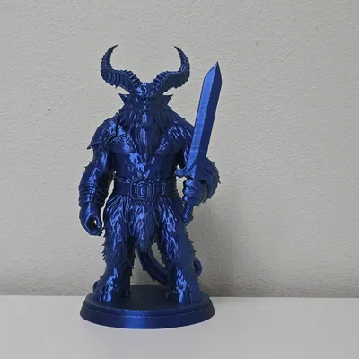 Tượng Kiếm Sư Ác Ma Vực Thẳm